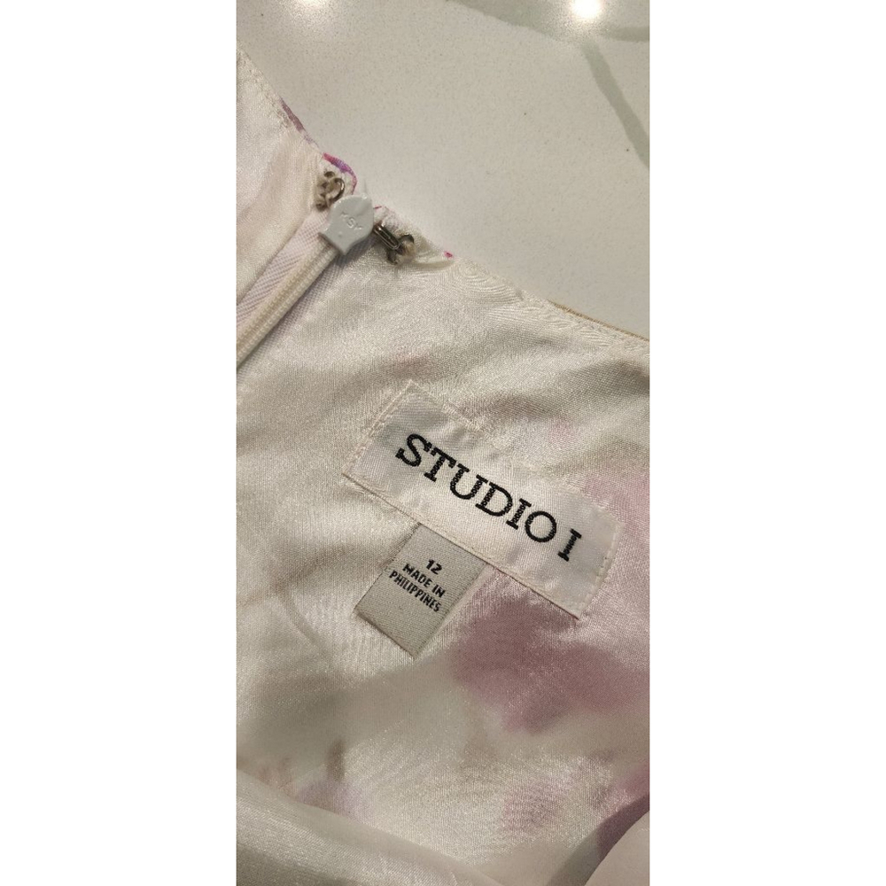 Y2K Studio I 2-Pc Floral Dress & Pink Bolero Shrug Jacket Set Size 12 - Picture 10 of 14